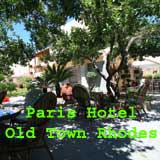Paris Hotel, Old town Rhodes, Rhodes, Greece