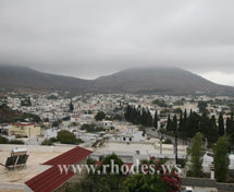 Archangelos Rhodes from the hill