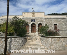 The old police station of Mololithos in Rhodes - Greece