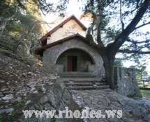 Church of the the mansion of governor Del Vecchi