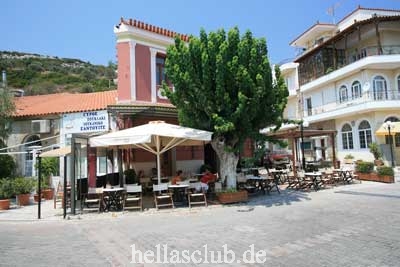 Restaurant in Karavos, Village Aliveri, Island Evia, Greece