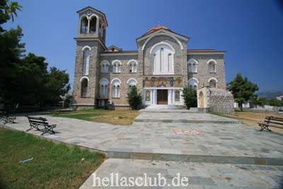 Church Evangelistria, Amarinthos, Evia, Greece