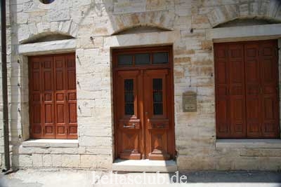 Door in Kimi, Kimi, Evia, Greece